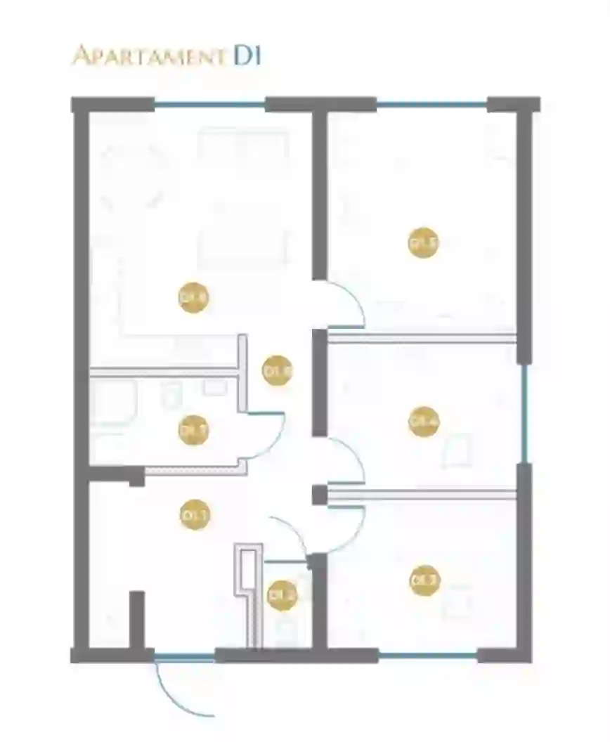 Apartament D1 Parter