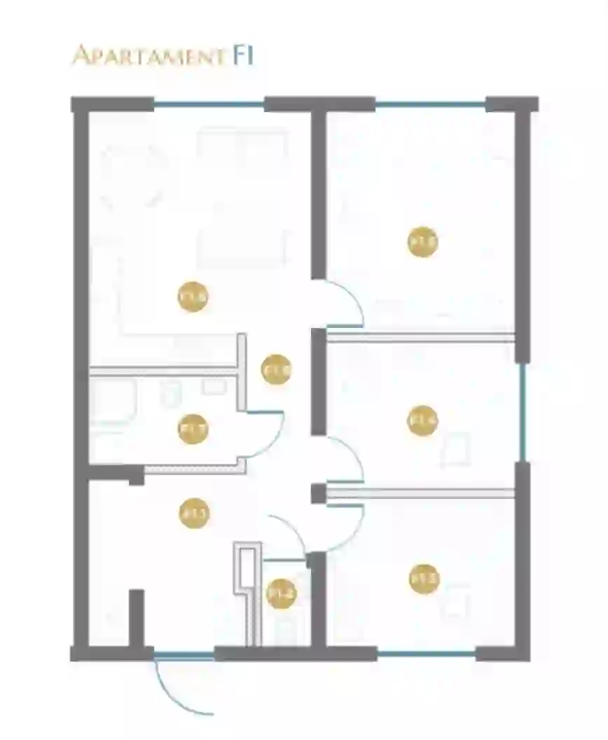 Apartament F1 Parter