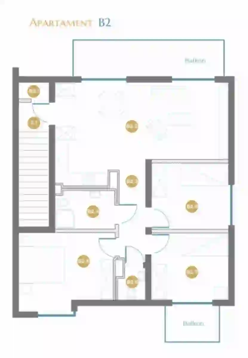 Apartament B2 Piętro 